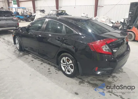 2018 Honda Civic Lx из США, поврежденный, VIN 19XFC2F56JE032119